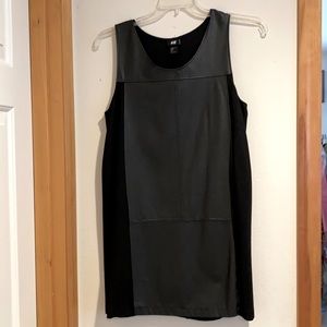 Faux Leather top